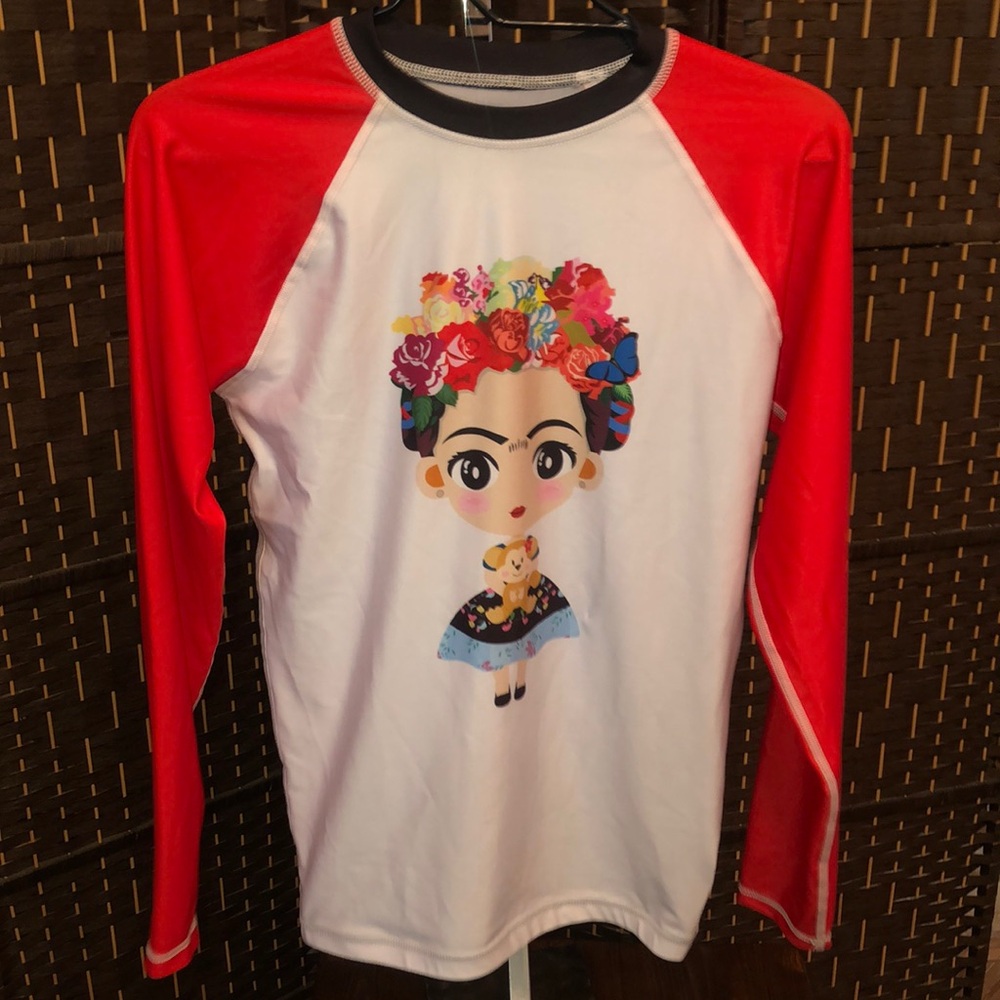 Frida Kahlo long sleeve shirt Large